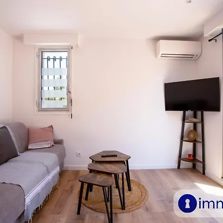 Air-conditioned Studio Near The Sea * Cros-de-Cagnes